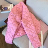 Очень большой милый розовый пуховик, короткая утепленная куртка, большой размер, в корейском стиле, подходит для подростков, по фигуре