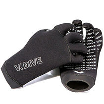 Taiwan V DIVE 3 5mm diving gloves mens professional warm high elastic anti-slip and thickened