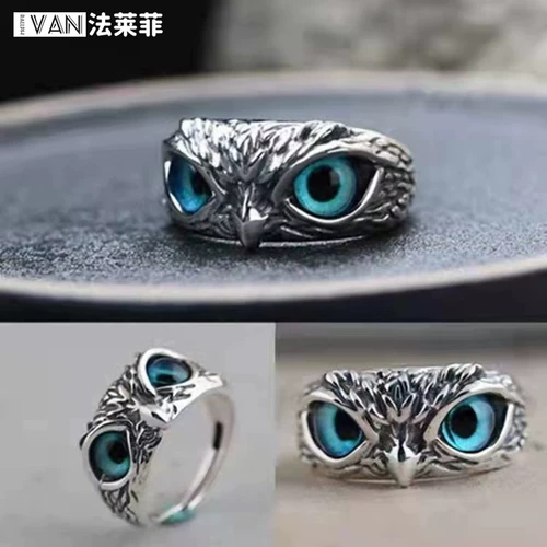 Ретро регулируемое небольшое дизайнерское кольцо ручной работы для влюбленных, тренд сезона