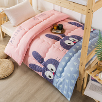 Student dormitory quilt winter quilt warm spring and autumn quilt core 1 5m bed four seasons universal dormitory single cotton quilt summer