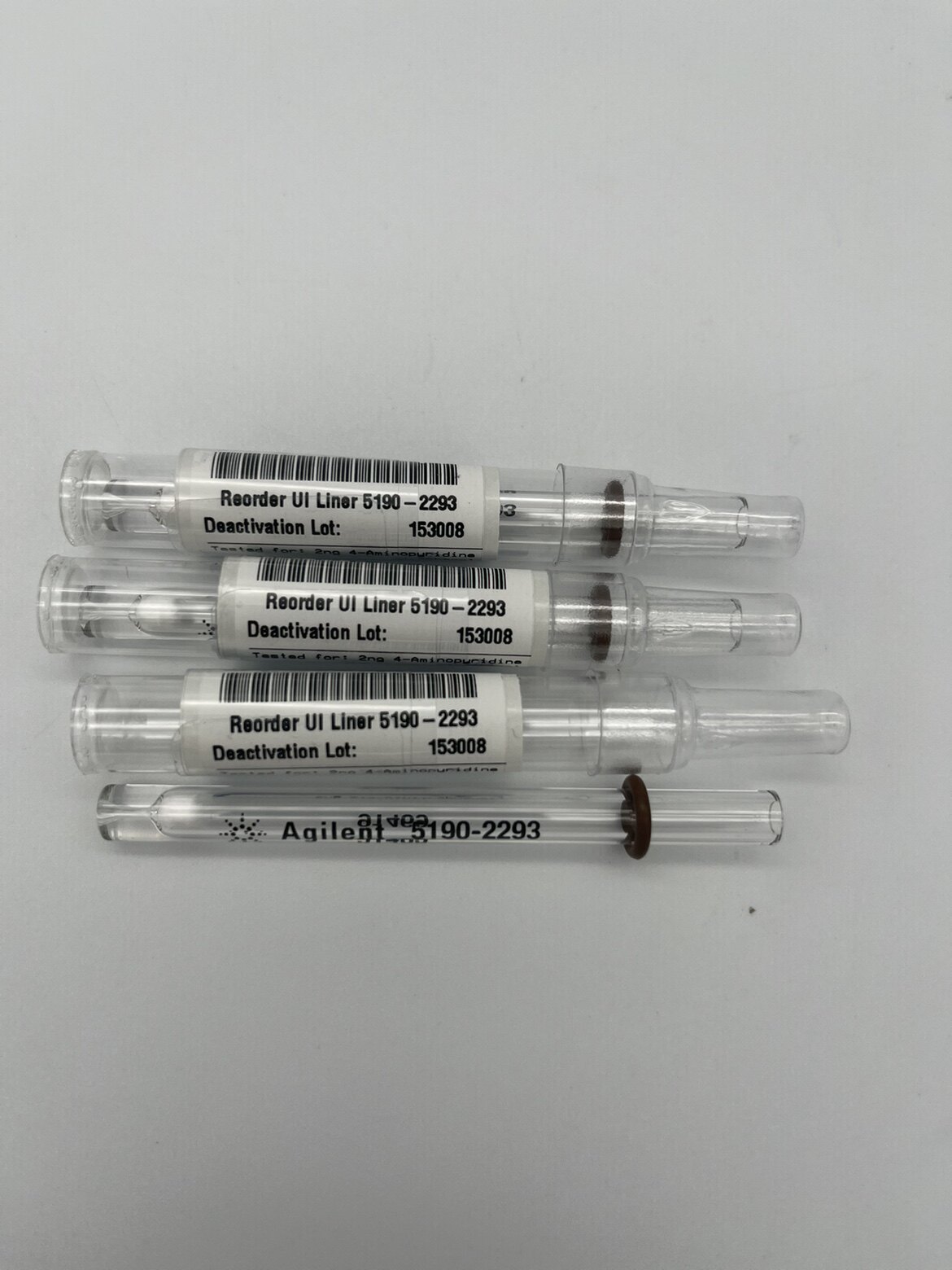 安捷伦超高惰性分流衬管5190-2295超高惰性不分流衬管5190-2293