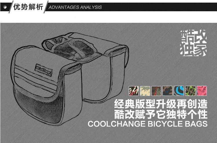 Sacoche pour vélo COOLCHANGE - Ref 2213996 Image 13