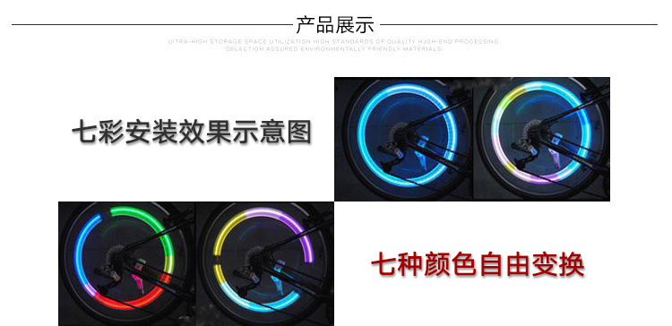 Eclairage pour vélo - feux de Valve - Ref 2403144 Image 5