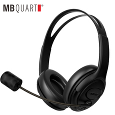 Проводной игровой гарнитуры mbquart 205有线头戴式电脑耳机耳麦虚拟7.1声道电竞专用游戏吃鸡