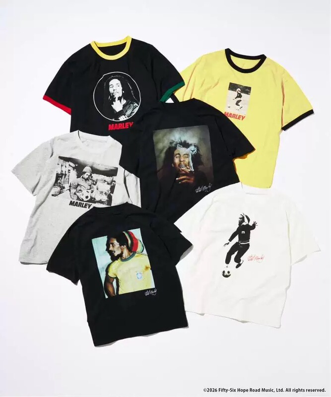 Bob Marley X Js Bob Marley Printed Short-Sleeved T-Shirt 26Ss