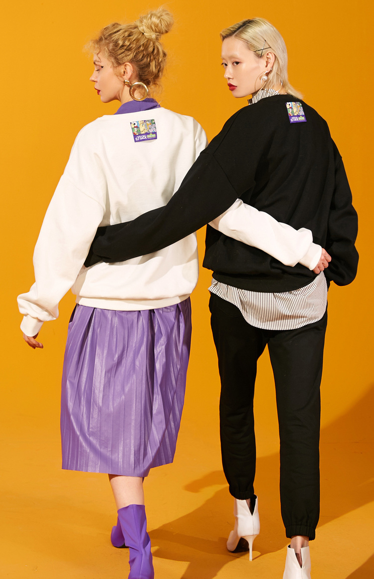 Sweatshirt femme SAC  POCHE FEERIQUE en Coton - Ref 3216178 Image 29