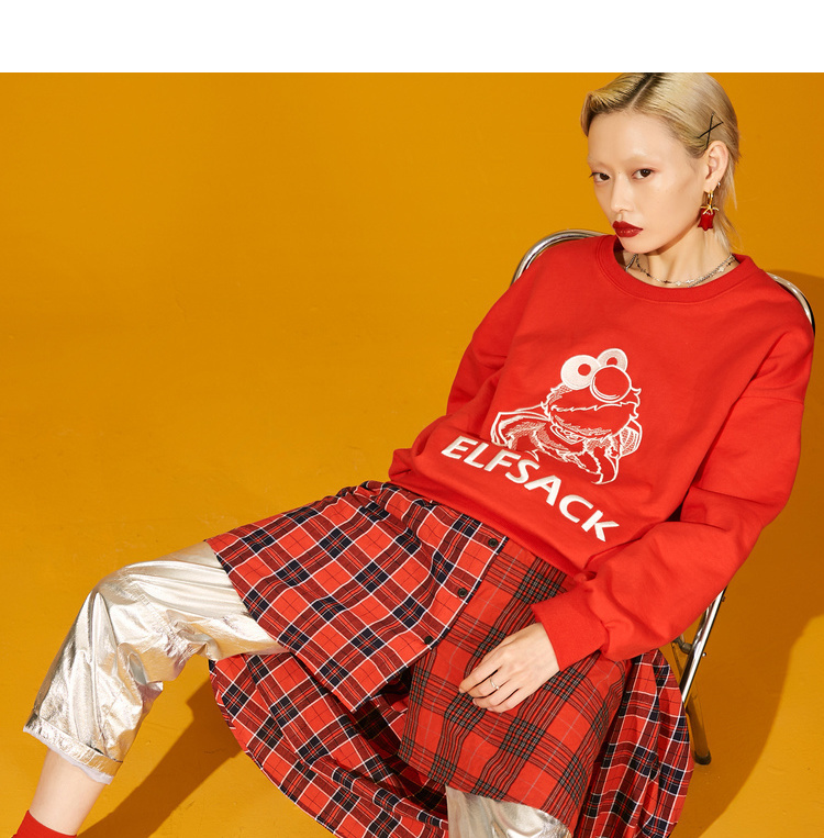 Sweatshirt femme SAC  POCHE FEERIQUE en Coton - Ref 3216178 Image 53