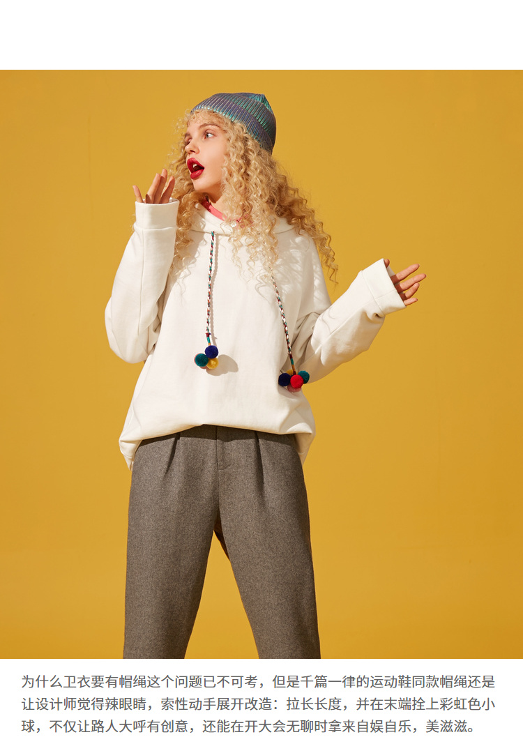 Sweatshirt femme SAC  POCHE FEERIQUE en Coton - Ref 3216639 Image 11