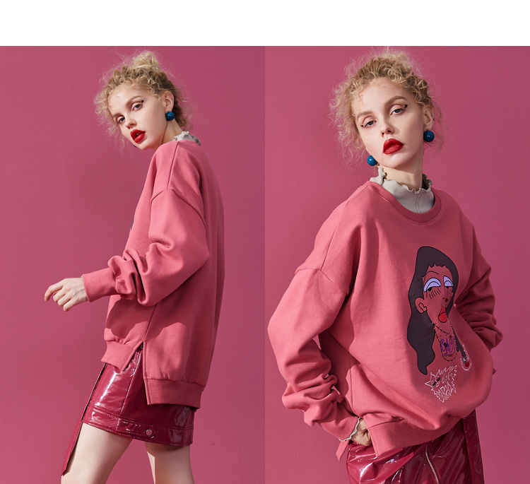 Sweatshirt femme SAC  POCHE FEERIQUE en Coton - Ref 3216106 Image 29