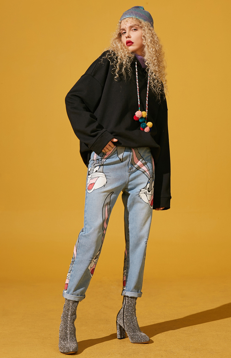 Sweatshirt femme SAC  POCHE FEERIQUE en Coton - Ref 3216639 Image 33