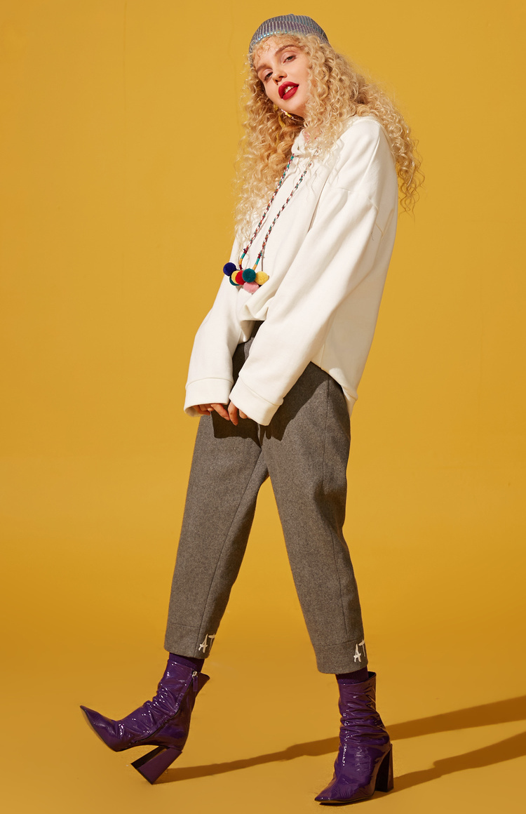 Sweatshirt femme SAC  POCHE FEERIQUE en Coton - Ref 3216639 Image 26