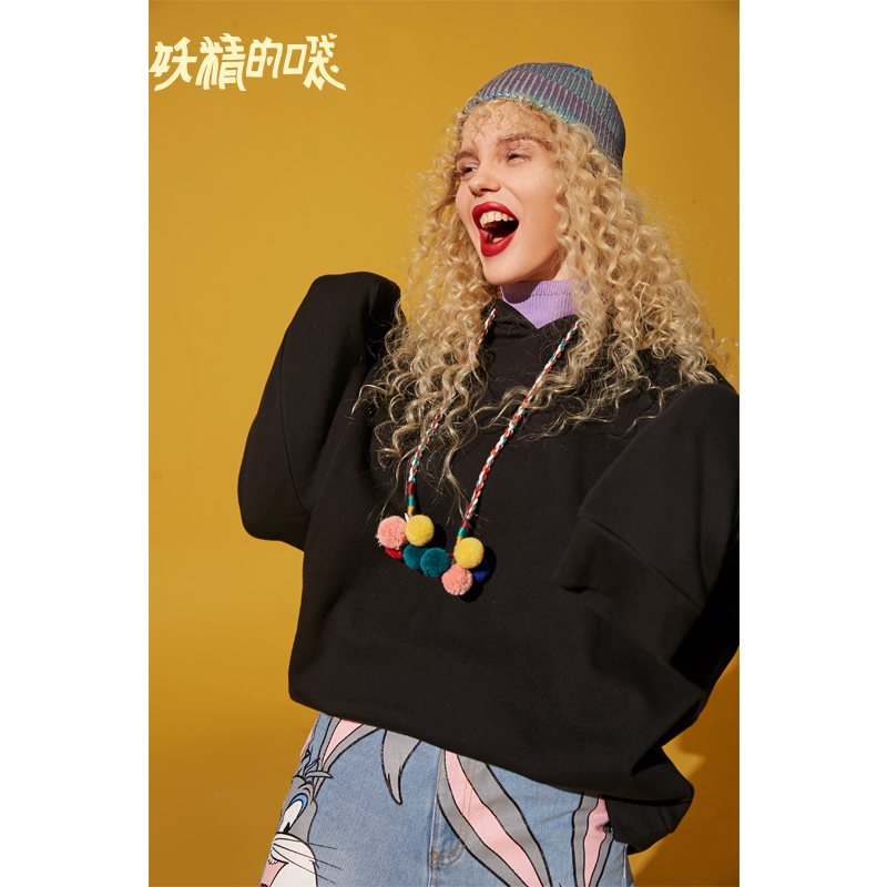 Sweatshirt femme SAC  POCHE FEERIQUE en Coton - Ref 3216639 Image 4