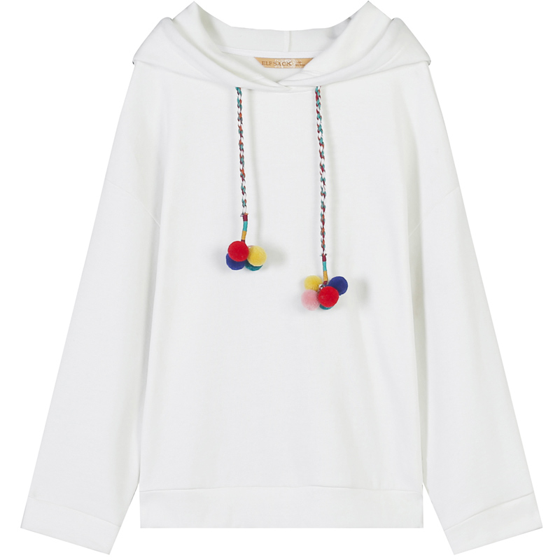 Sweatshirt femme SAC  POCHE FEERIQUE en Coton - Ref 3216639 Image 5