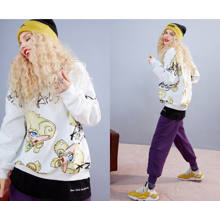 Sweatshirt femme SAC  POCHE FEERIQUE en Coton - Ref 3216946 Image 24