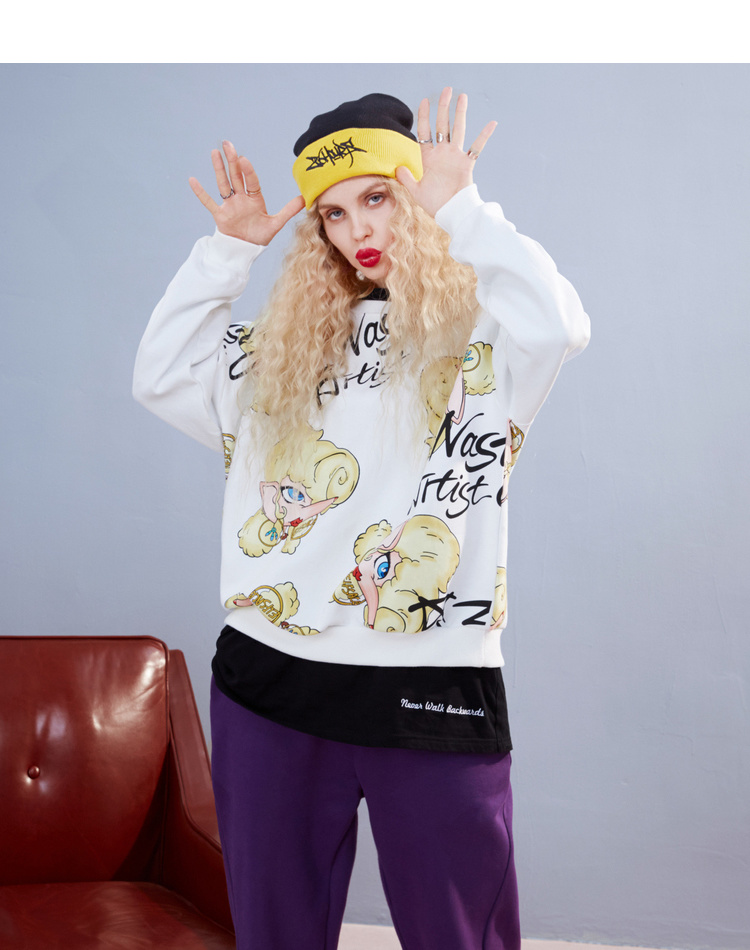 Sweatshirt femme SAC  POCHE FEERIQUE en Coton - Ref 3216946 Image 25