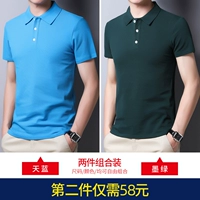 Небо синий+темно -зеленый