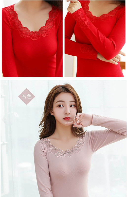 Khi mùa thu lạnh quần dài quần nữ cotton cotton mỏng áo len kích thước lớn cotton mỏng phần đồ lót nhiệt thiết lập mùa đông
