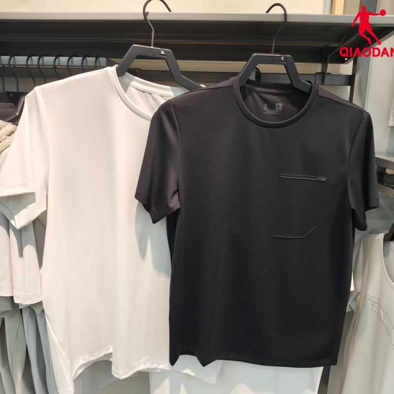 Jordan Solid Color Short-Sleeved Men's 2026 Summer Round Neck Breathable Casual Versatile Sports T-Shirt Qdehs3263435