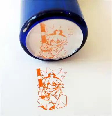 Creative gift bump Jiadrosan fan letter Golden screw world animation student hand account collection seal