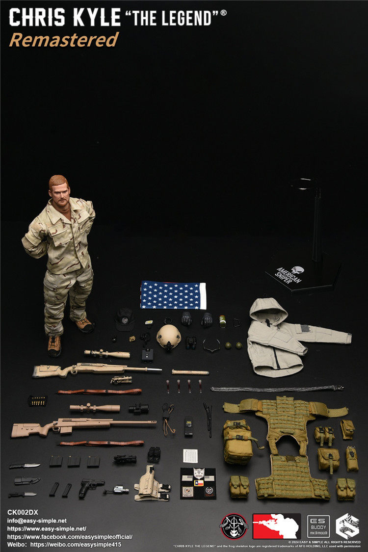 Chris Kyle The Legend Easy&Simple 1/6 Action Figure Model