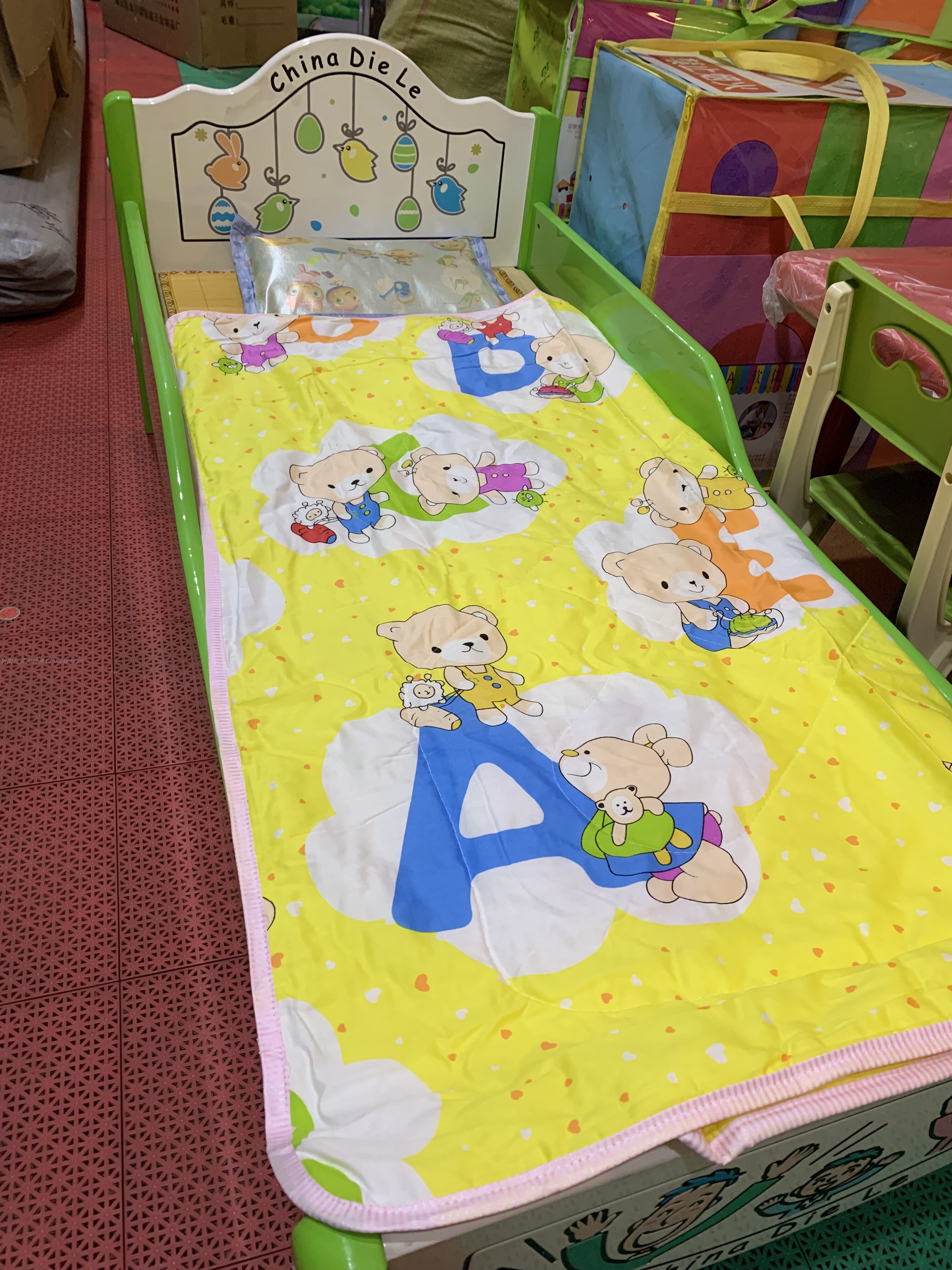 Kindergarten nap pure cotton quilt children spring and autumn by baby summer cool by air conditioning can be washed by children