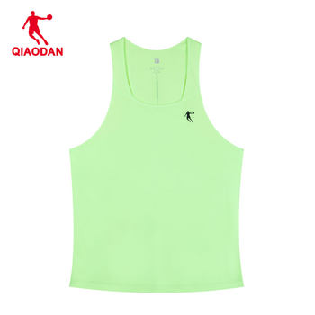 Jordan vest men 2025 new fitness training sportswear breathable quick-drying professional marathon running t-shirt men