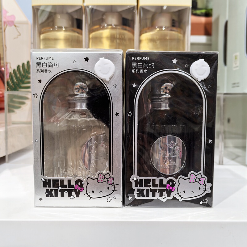 Miniso Hello Kitty Black and White Simple Series Perfume 50ml