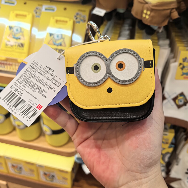 Miniso Minions and Big Monsters Series Headphone Case 8cm