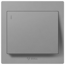 Panneau de commutateur Bull Blank Whiteboard Single Union Triple Open Two Open Single Control Wall Wall Home Grey Button g31