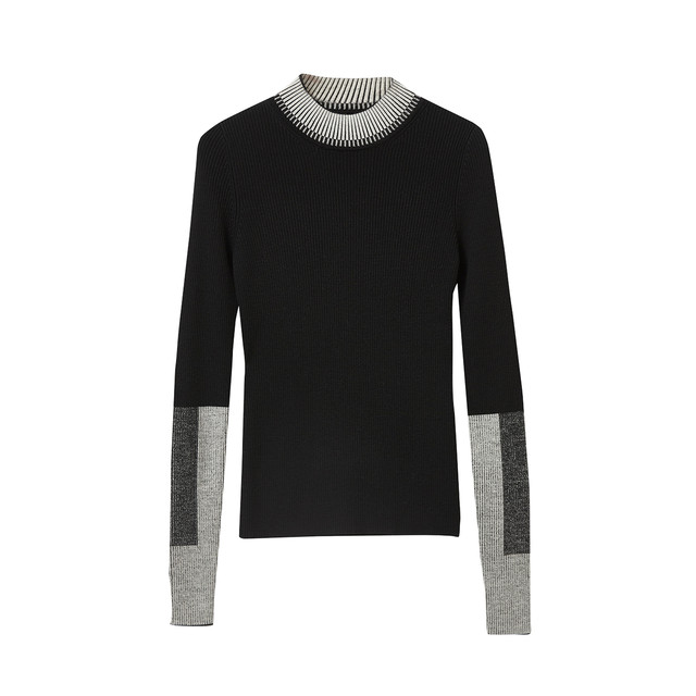 ຂໍ້ຍົກເວັ້ນຂອງຜູ້ຍິງລະດູໃບໄມ້ປົ່ງແລະລະດູໜາວ merino wool sweater slim sweater turtleneck sweater knitted pullover