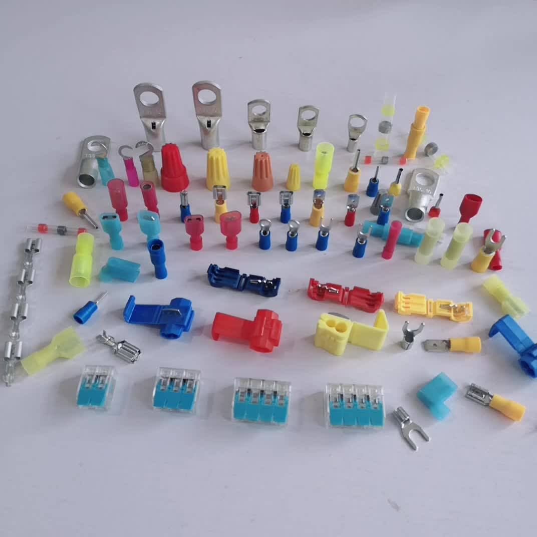 Crimp Cable Lugs Shoes Eye Types Auto Wire Connectors Ring Crimp ...