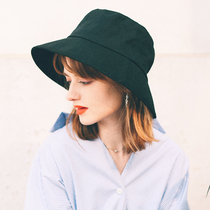 AI Japanese street fisherman hat face small bucket hat Sun hat Sunscreen hat Female summer and Korean wild sun hat