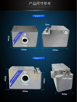 Villa Manure Villa negative First floor sewage pool stains water pump thickened stainless steel pressure tank thickened stainless steel tank