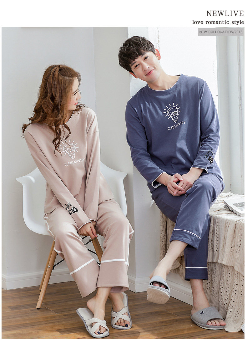 Pyjama mixte en Coton à manches longues - Ref 3003748 Image 6