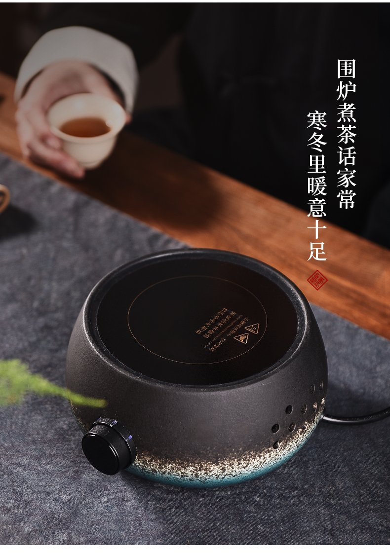 Ceramic electric TaoLu boiled tea, the mini small story intelligent quiet home cooking pot boil water power glass