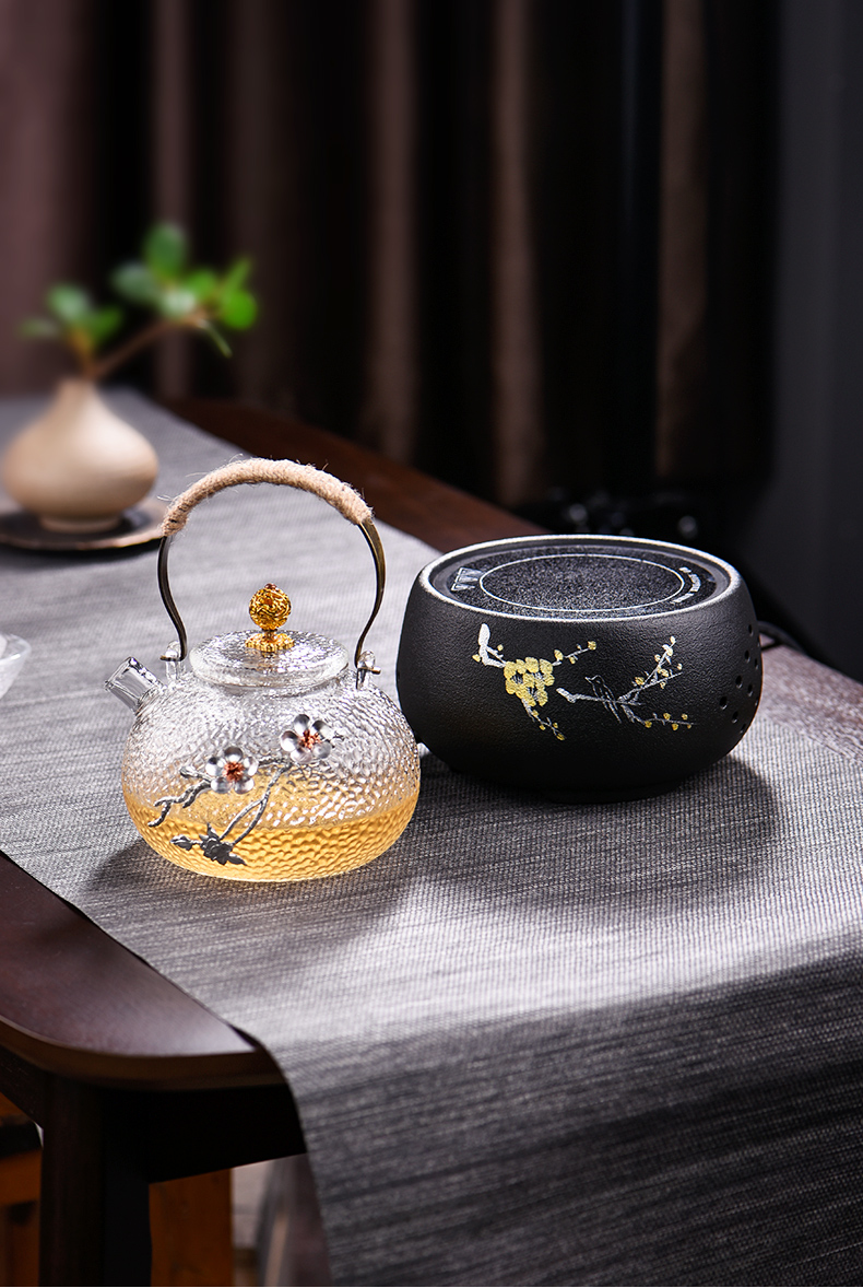 Japanese glass kettle steam boiling tea ware household automatic small tea sets electric TaoLu the teapot