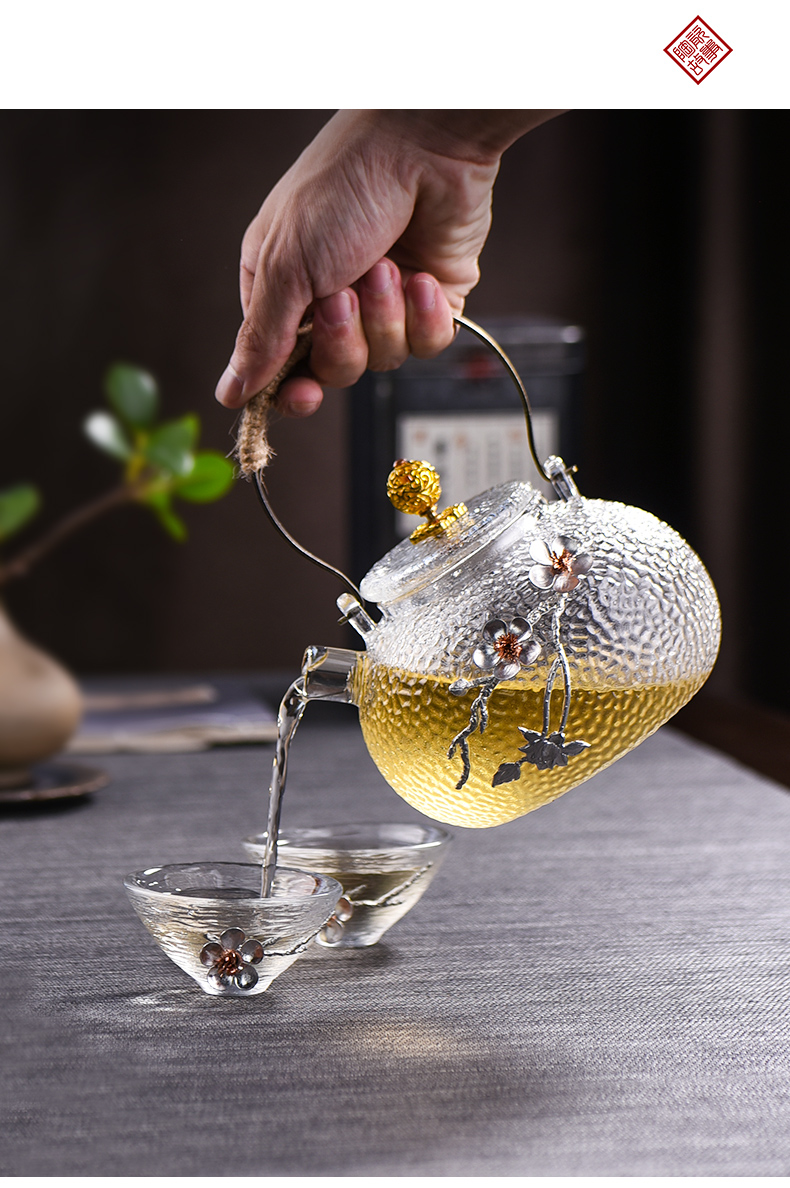 Ceramic cooking story hammer high - temperature Japanese glass teapot'm tea sets electric TaoLu boiled tea kettle