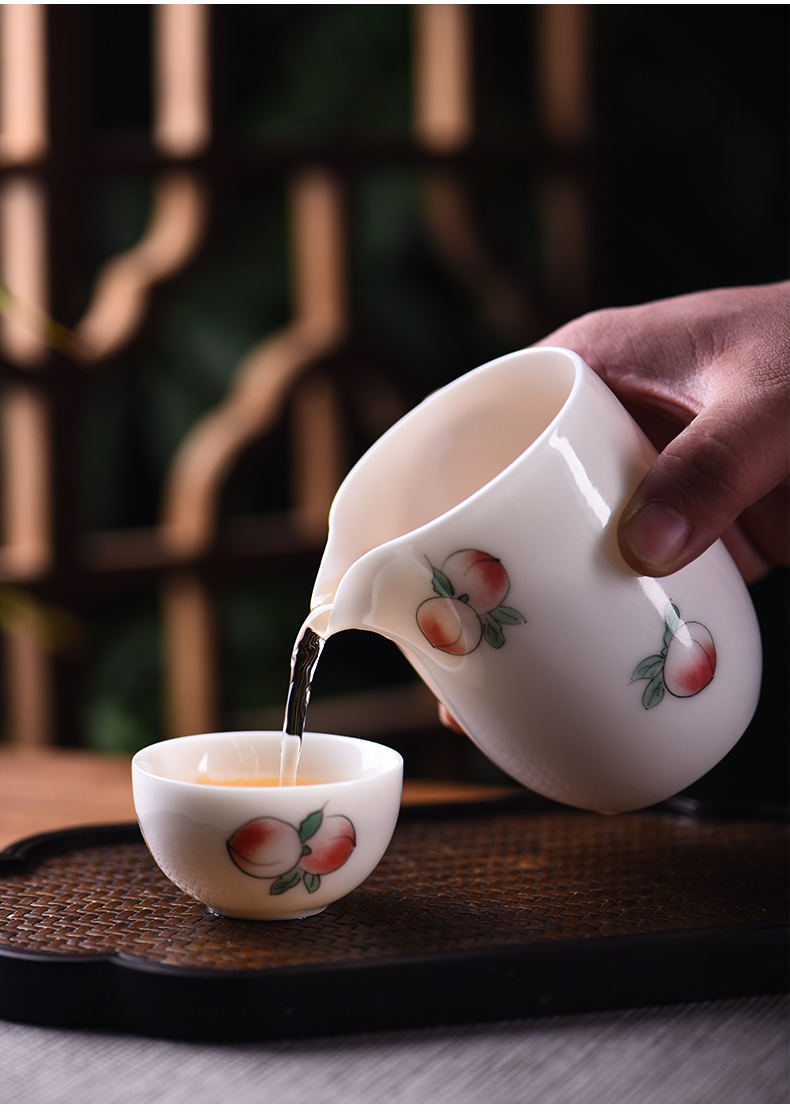 Ceramic fair story of jingdezhen porcelain cup home Japanese tea filter points kung fu tea accessories