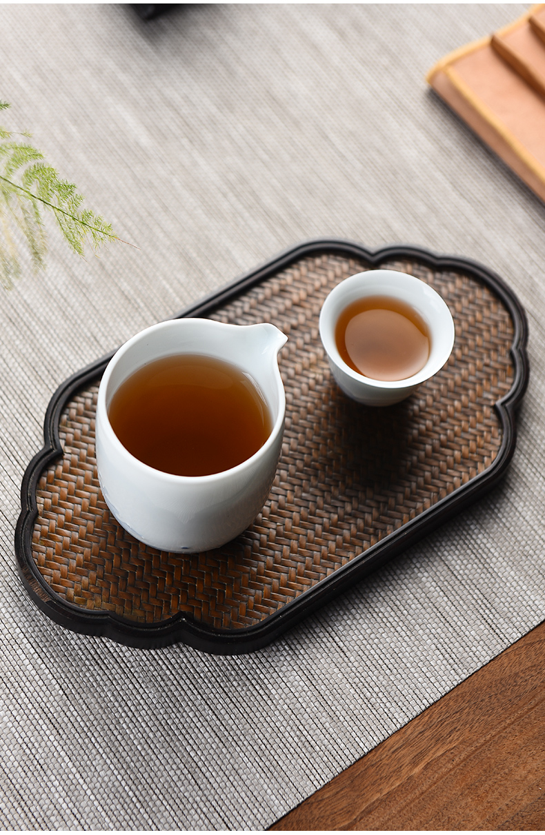 Ceramic fair story waves Japanese cup kung fu tea set with parts points tea ware has contracted tea family tea sea
