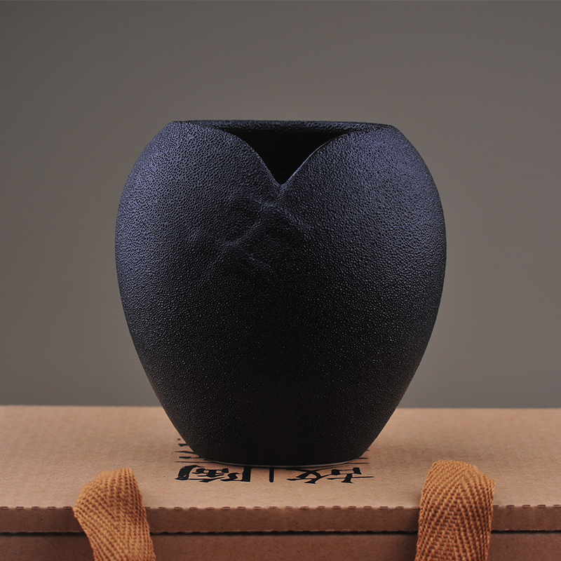 Ceramic story ebony wood make tea tea six gentleman 's kit 6 gentleman of household utensils accessories