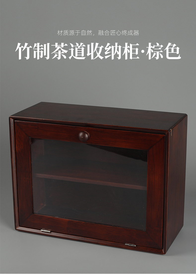 Story of pottery and porcelain tea set show the receive ark of black walnut real wood dust tank water tank of the sitting room of the new Chinese style tea table