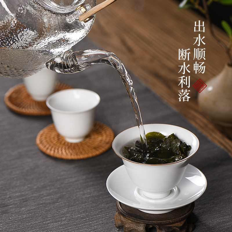 Glass kettle pot from the electric heat resisting high temperature girder TaoLu cooked this small tea stove teapot tea set