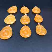 Yunnan Huanglong Jade origin customization of color pendant brands etc.