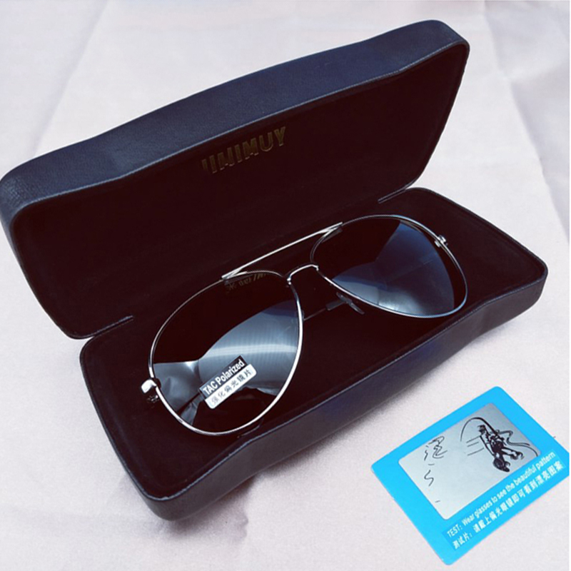 Polarized Sunglasses Men's Driving Special Anti-UV Women's Sunglasses Men's Driving Large Frame Toad Mirror Glasses