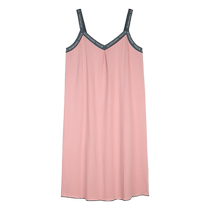 2024 new style nightgown for women summer pure cotton suspender pajamas summer womens sexy temperament home wear dress