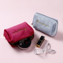 Net red cosmetic bag female ins Wind Super fire cosmetic bag simple mini portable lipstick bag small cosmetics storage