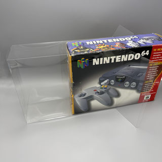 The Transparent Collection Display Box and Dust-Proof Protective Box Used for the American Version of the N64 Console