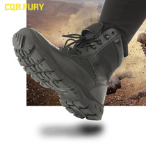 Summer high-top outdoor breathable combat boots Mens special forces tactical boots Army boots Marine mountaineering desert training boots