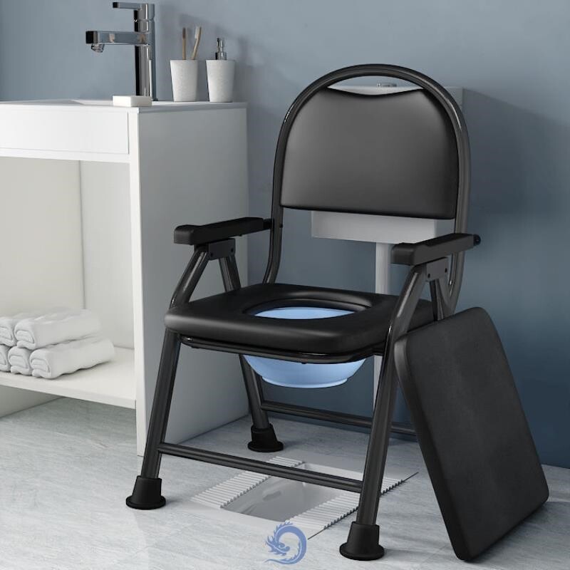 Pregnant women mobile toilet seat shelf elderly household toilet female mentally handicapped patient man foldable indoor