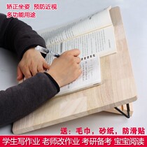 Drawing board Drawing Shelf Desktop Slope Bevel Writing Board Leaning Desktop Fine Arts Students Special Sketch With Bracket Reading Shelf
